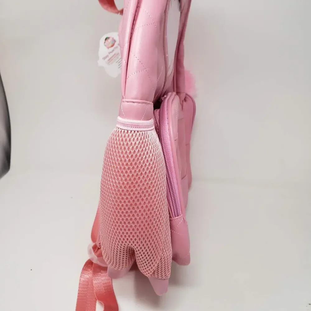 NEW! Stay Peachy 2020 Backpack Pink Heart Cutout Detail